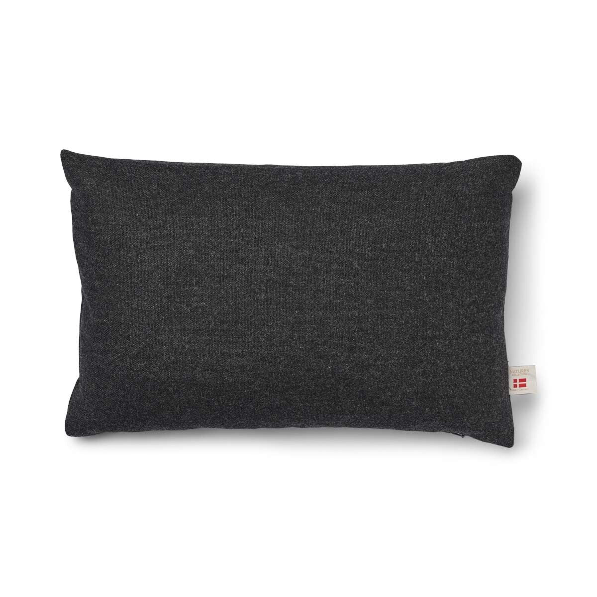 Wollkissen | 100% Wolle | 52x52 cm | 34x52 cm Kohle