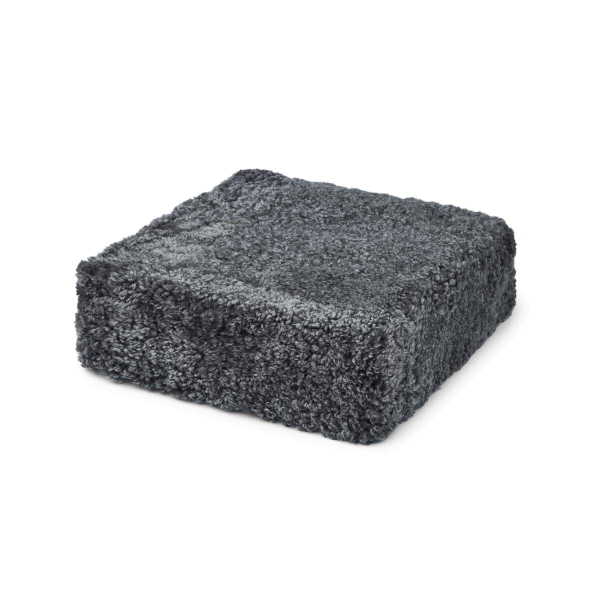 Lammfellhocker | Kurzhaar | Neuseeland Grafit