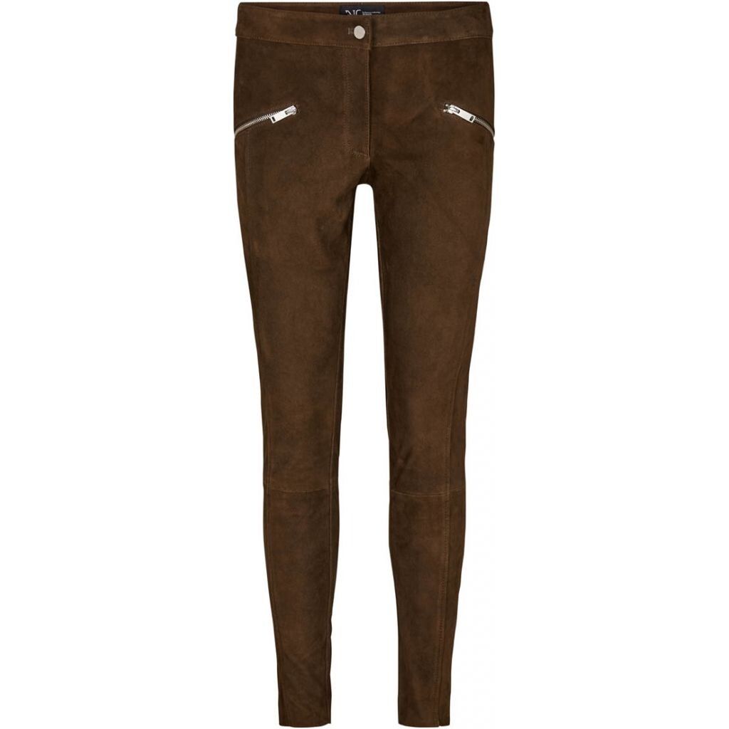 Jasmin Leggings | Wildleder Moosgrün