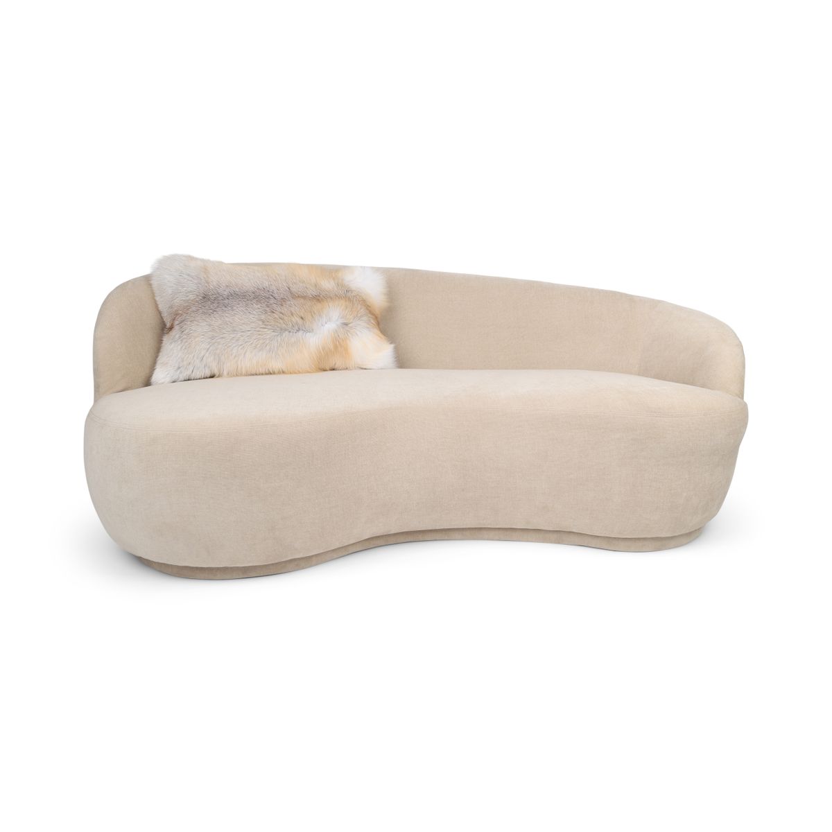 Premium Fuchskissen | Norwegen | Kaschmirrückseite | Golden Island Fox | 40x66 cm