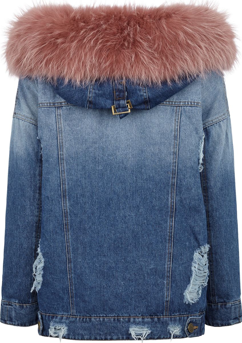 Riley Jacke | Denim, Waschbär