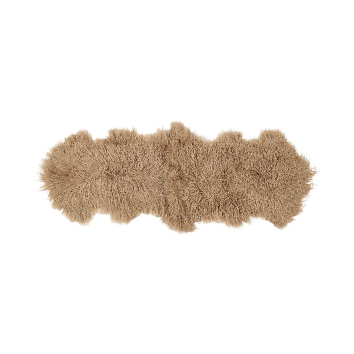 Lammfell | Tibet | 150x55 cm Warm Sand