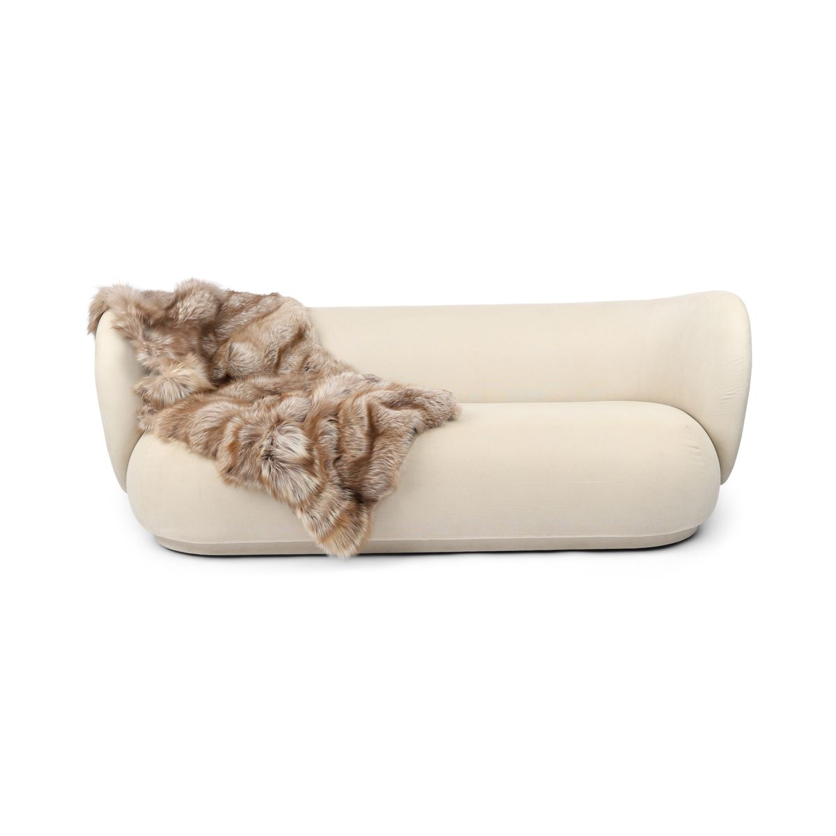 Premium Fuchsdecke | Norwegen | Kaschmirrückseite | Pastel | 160x70 cm