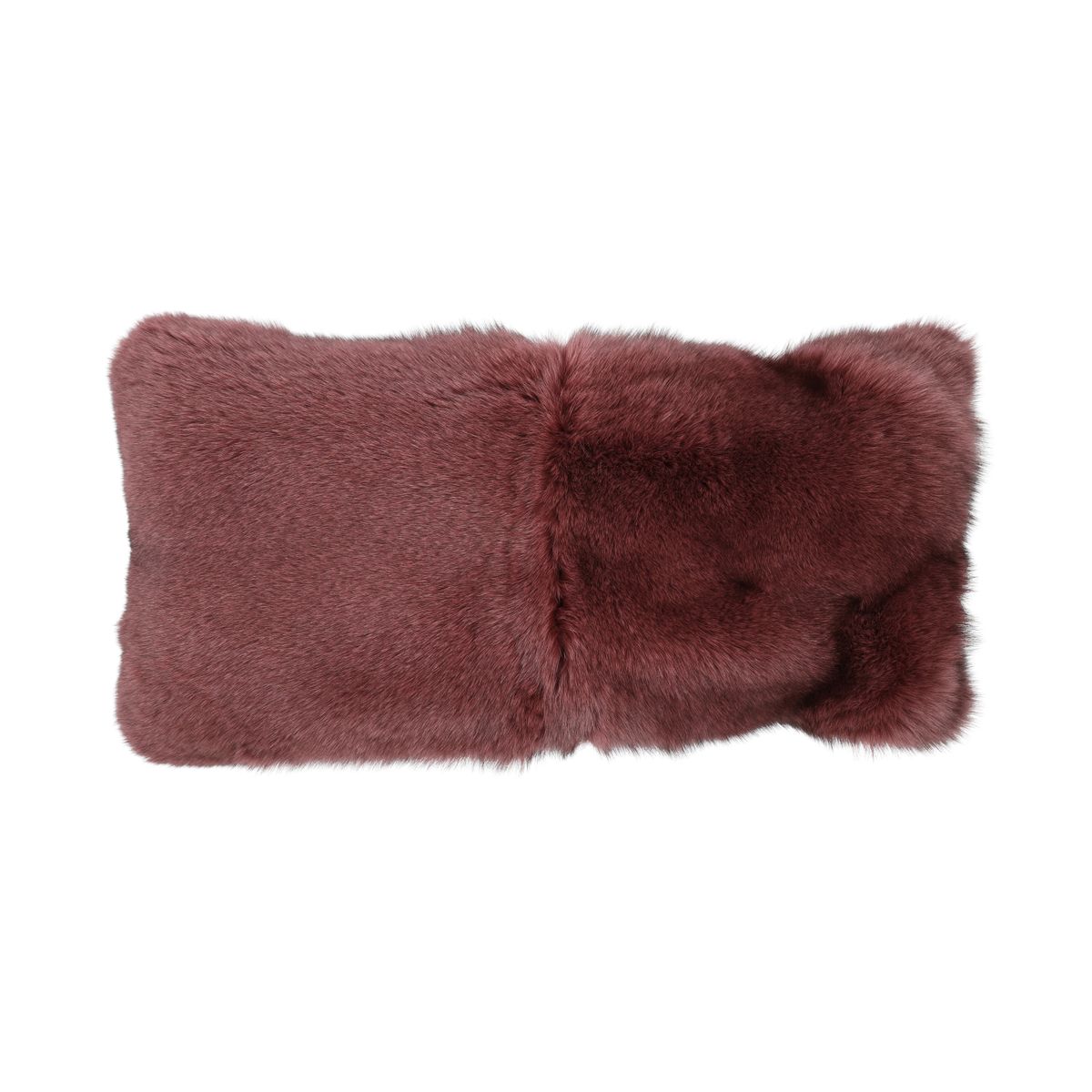 Premium Fuchskissen | Norwegen | Kaschmirrückseite | Lila | 68x34 cm