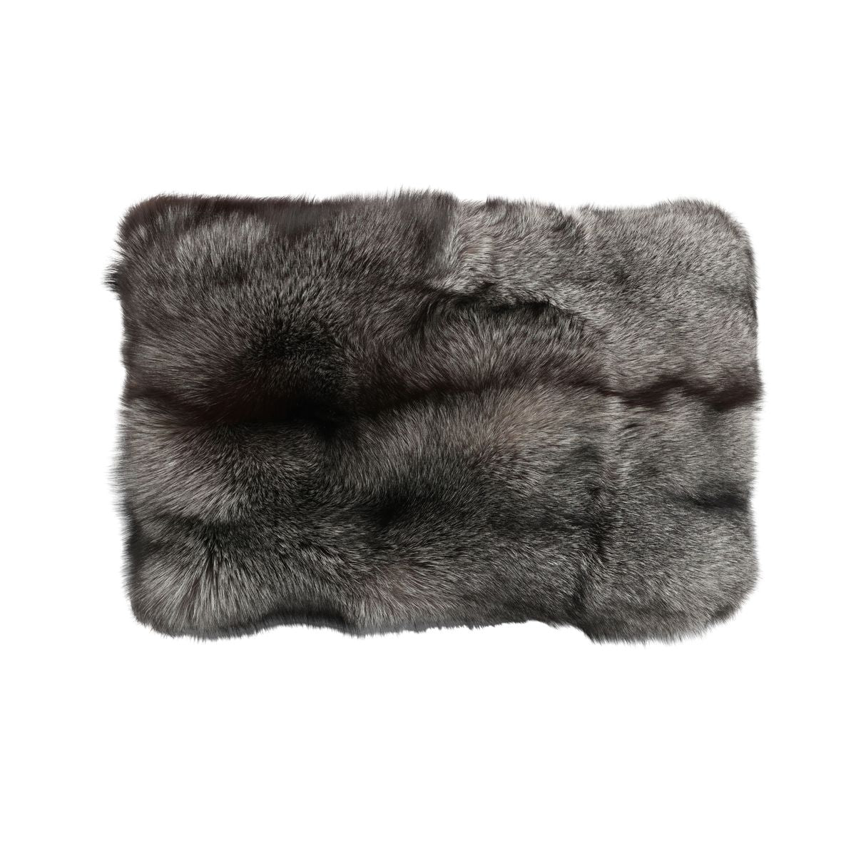 Premium Fuchskissen | Norwegen | Kaschmirrückseite | Blue Frost | 52x56 cm