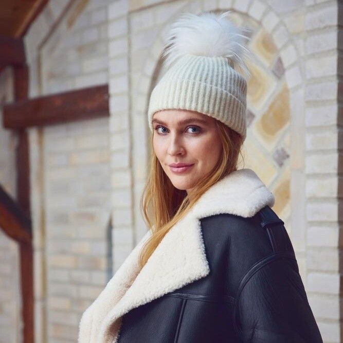 Mathilde Mütze | Wolle, Waschbär Herbstmarmor/Herbstmarmor