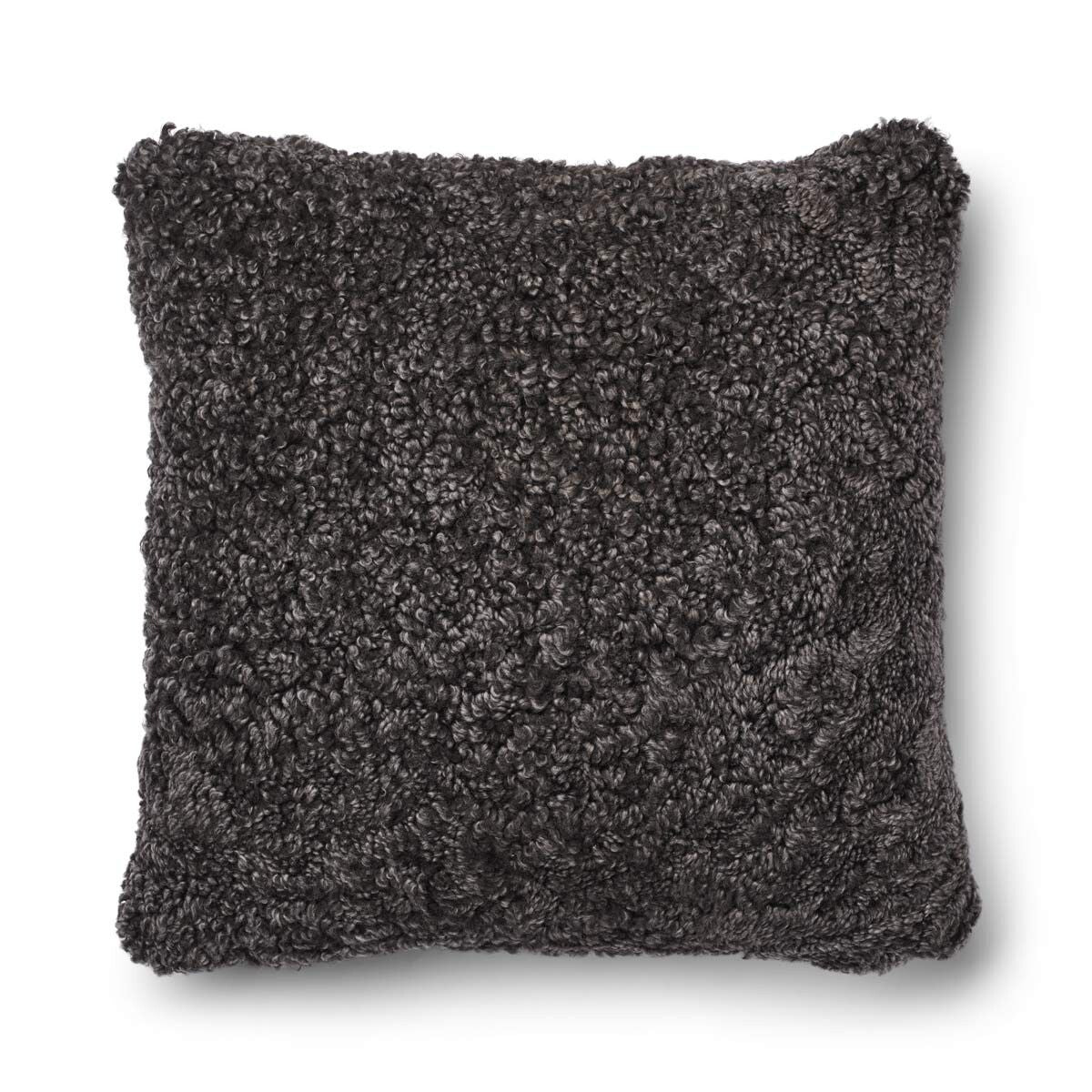 Lammfellkissen | Kurzhaar | Neuseeland | 100% Wolle | 52x52 cm | 34x52 cm Braun/Cappuccino