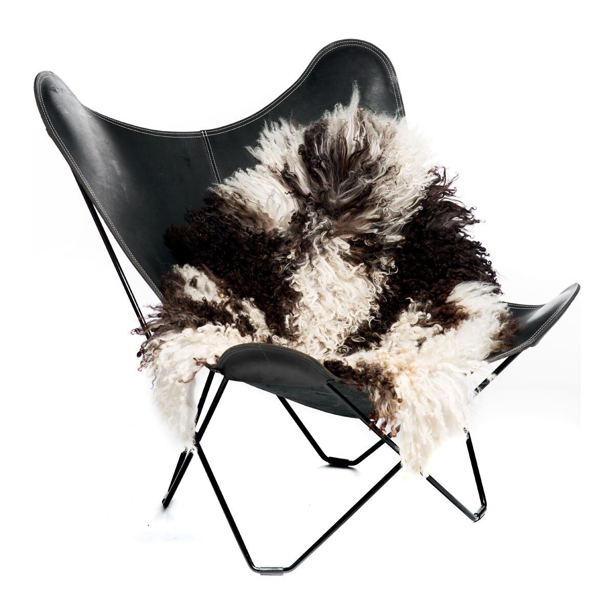 Lammfell | Österreich | 90x60 cm Mix/Gefleckt