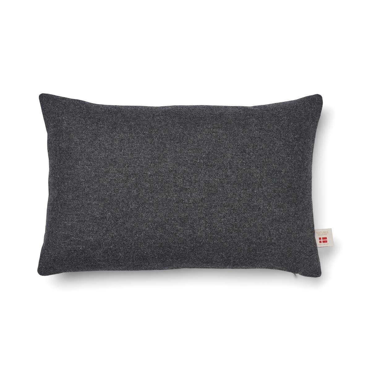 Wollkissen | 100% Wolle | 52x52 cm | 34x52 cm Steingrau