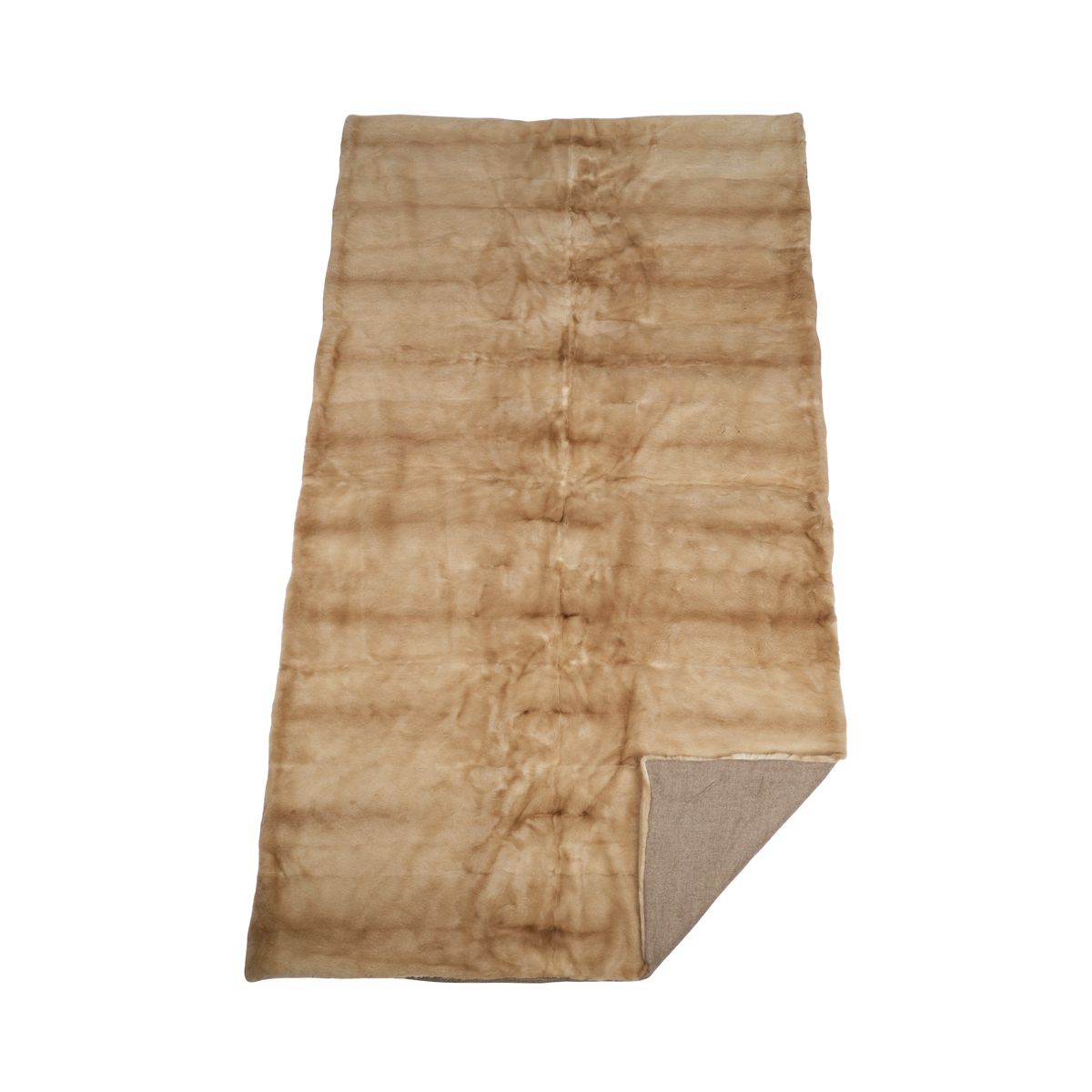 Nerzdecke | Kaschmirrückseite | Palomino | 130x220 cm