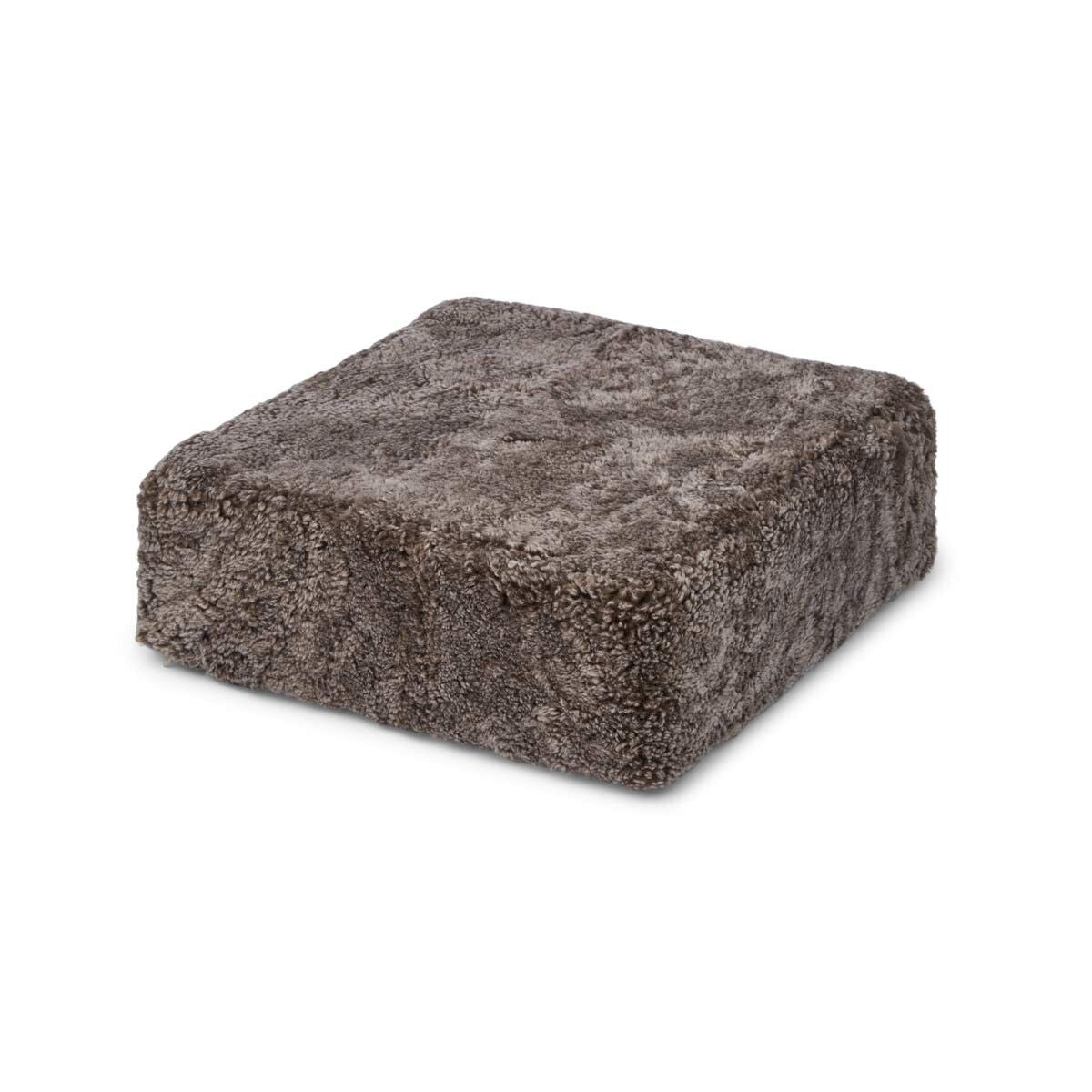 Lammfellhocker | Kurzhaar | Neuseeland Taupe