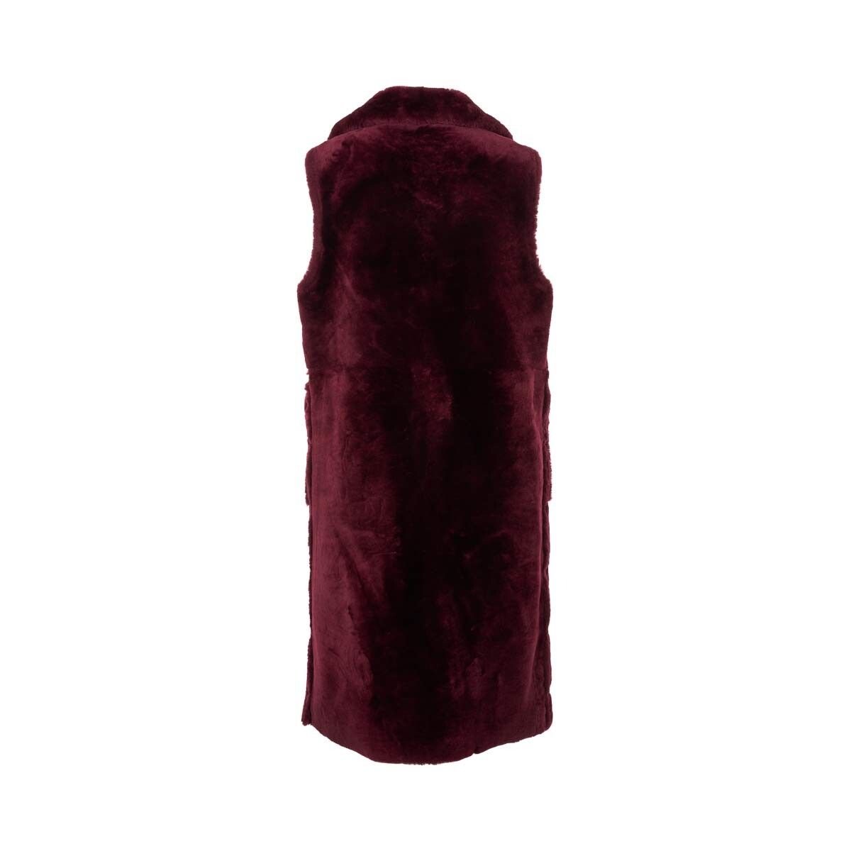 Raelynn Weste | Shearling Bordeaux