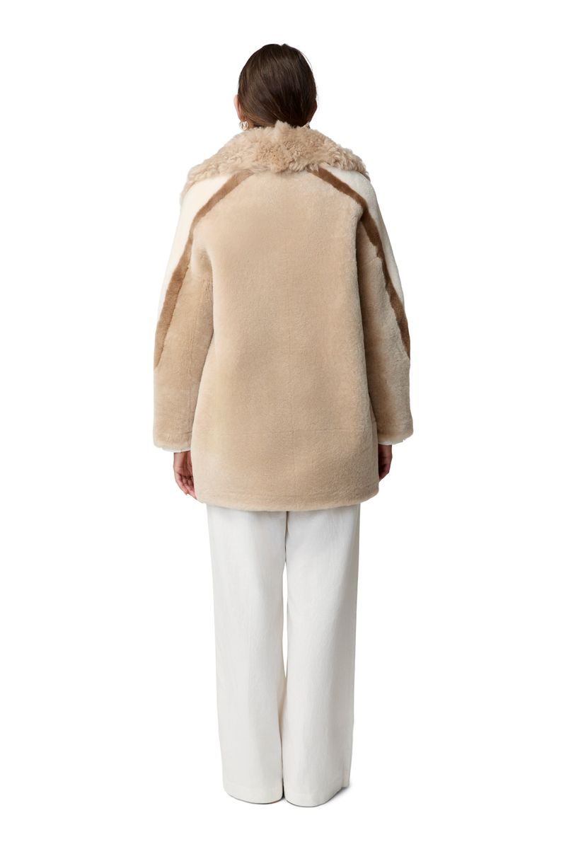Anika Jacke | Doubleface Beige/Brun