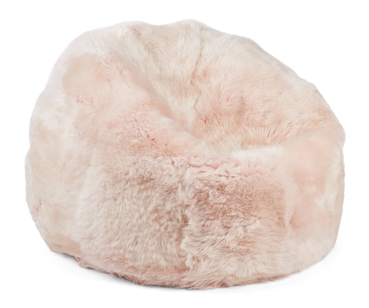 Lammfell Sitzsack | Langhaar | Neuseeland | Größe L | M Candy