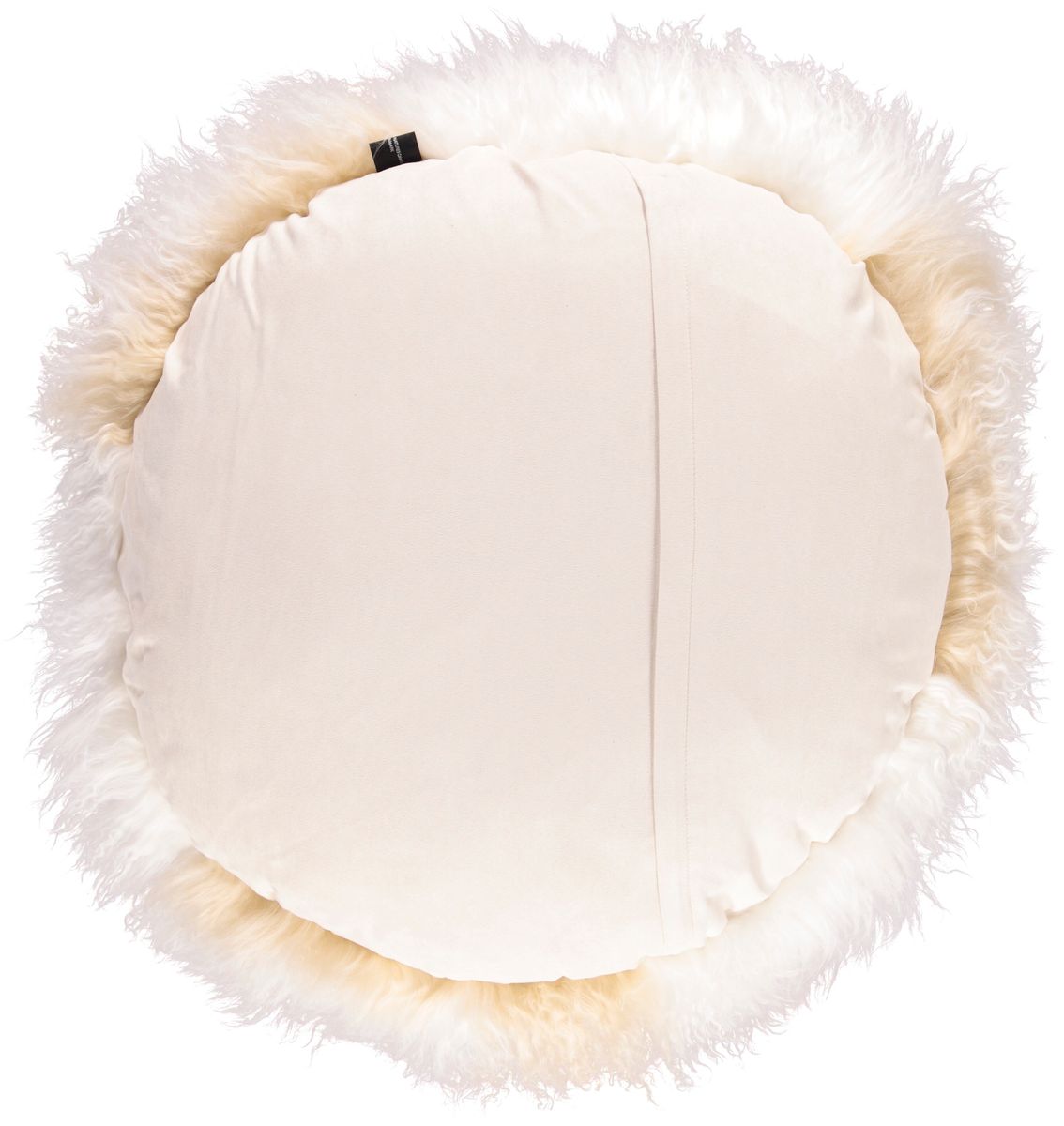 Lammfellkissen | Tibet | Rund | D38, D45 & D62 cm Arctic Sunrise/Elfenbein