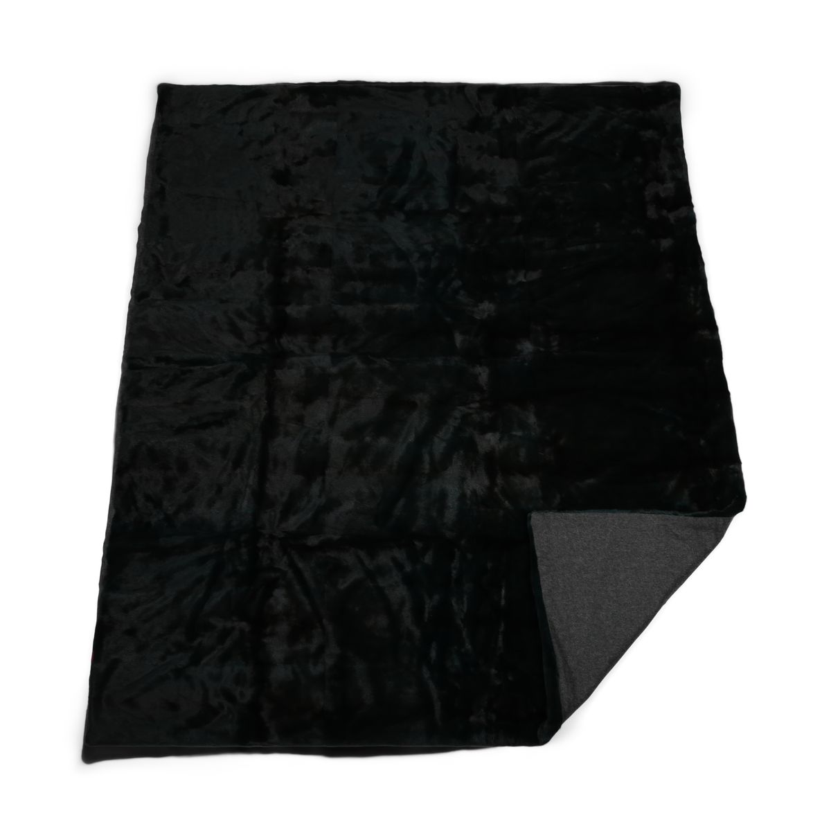 Nerzdecke | Kaschmirrückseite | Antikgrün | 180x210 cm