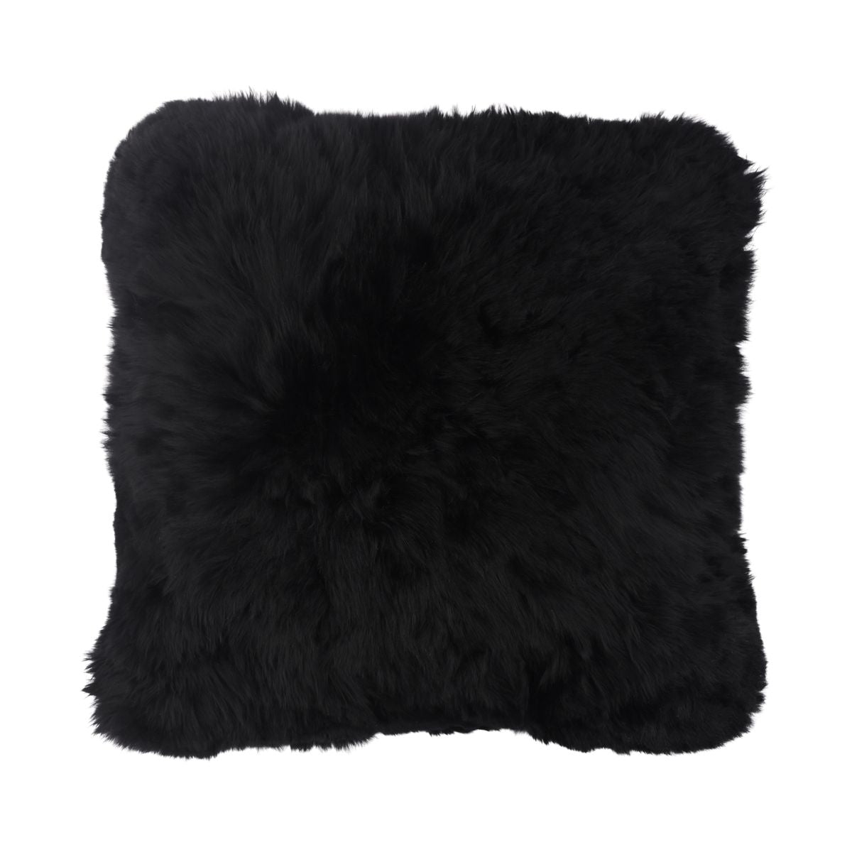 Maxi Float Wollkissen | Alpaka Wolle | Einseitig | 130x180 cm Schwarz