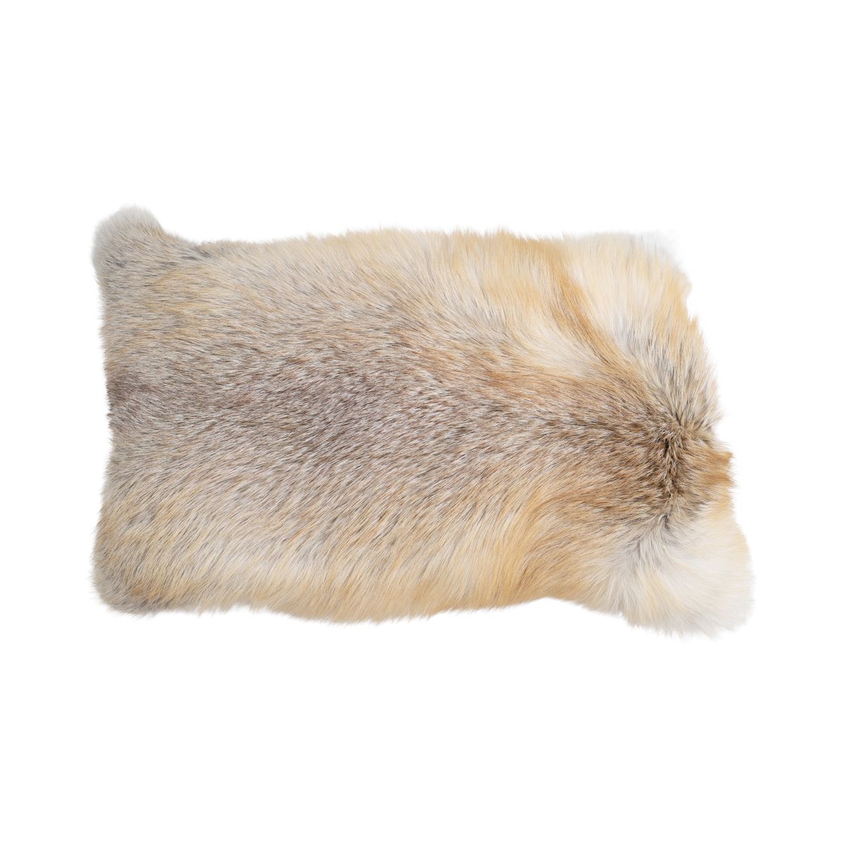 Premium Fuchskissen | Norwegen | Kaschmirrückseite | Golden Island Fox | 35x56 cm