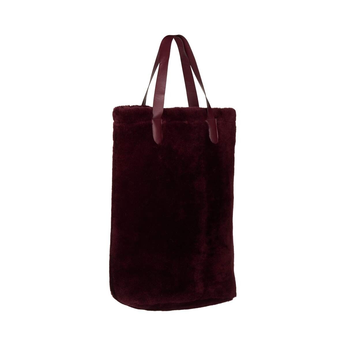 Leonora Shopper | Doubleface Bordeaux