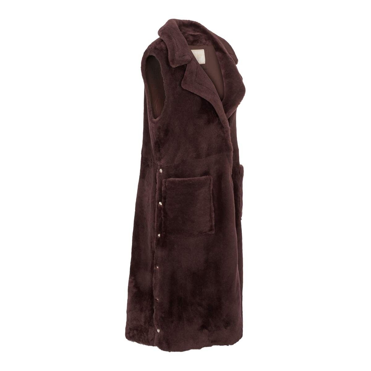 Raelynn Weste | Shearling Schoko