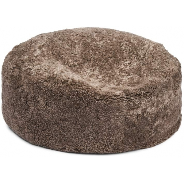 Lammfell Sitzsack | Kurzhaar | Neuseeland Taupe