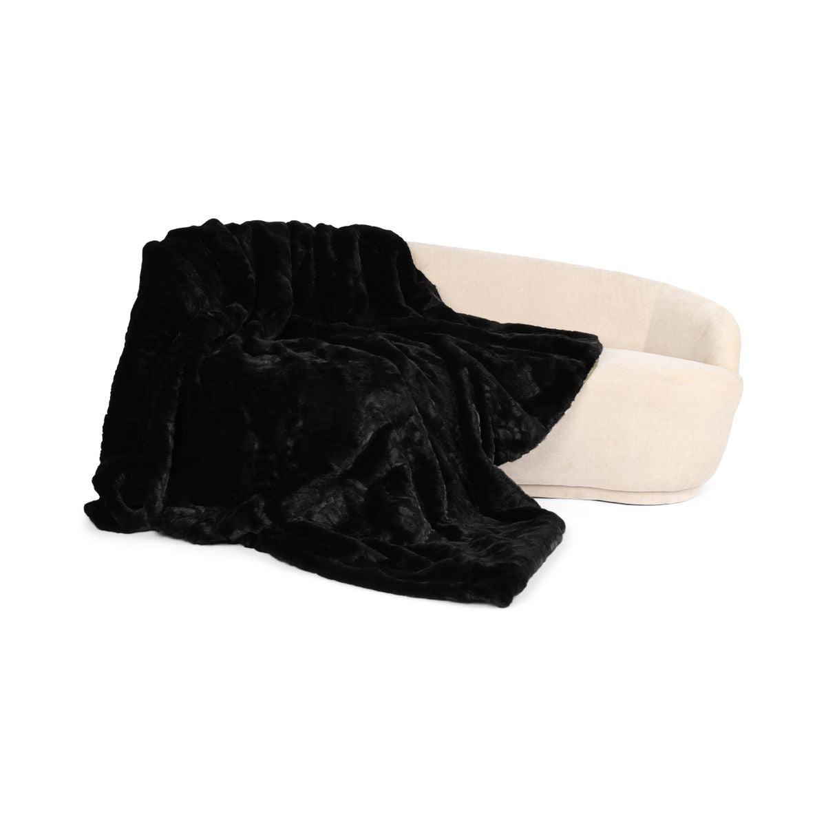 Nerzdecke | Kaschmirrückseite | 200x200 cm