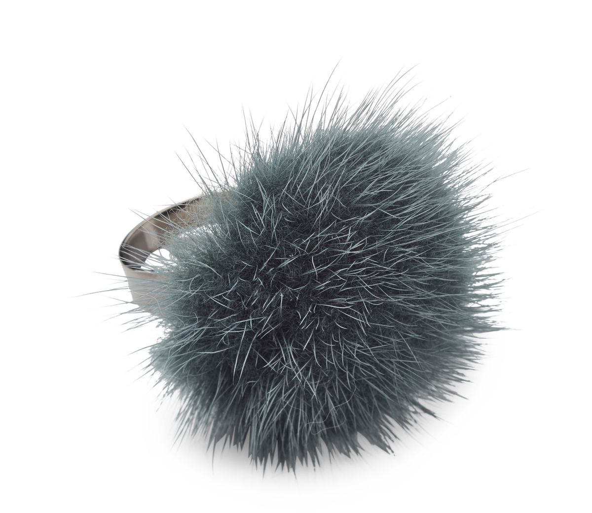 Ring m. Pompon | Nerz
