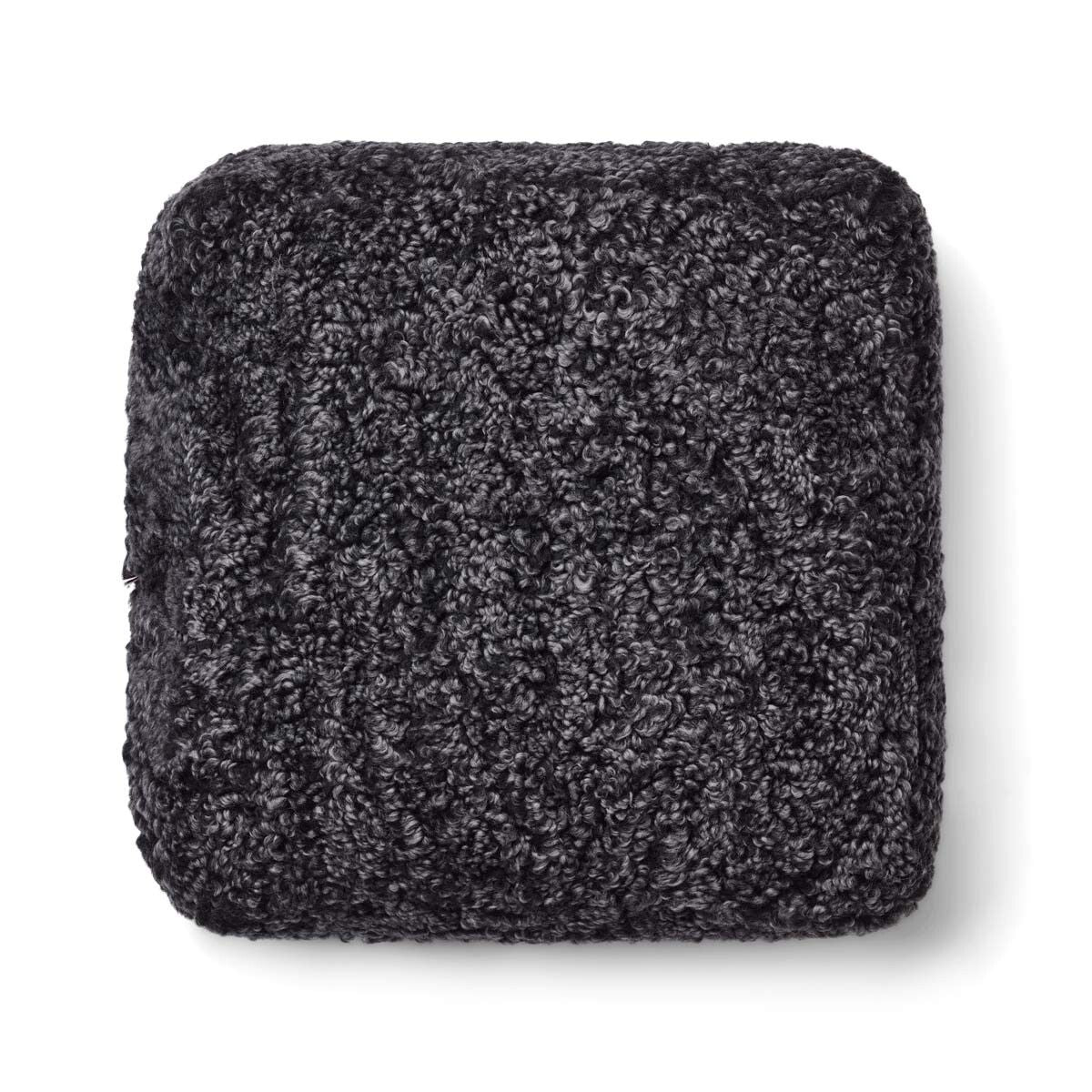 Lammfellhocker | Kurzhaar | Neuseeland Anthrazit