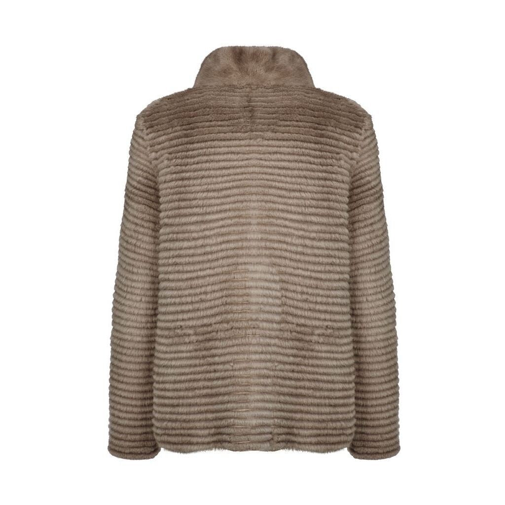 Lauren Jacke | Nerz Silver Blue