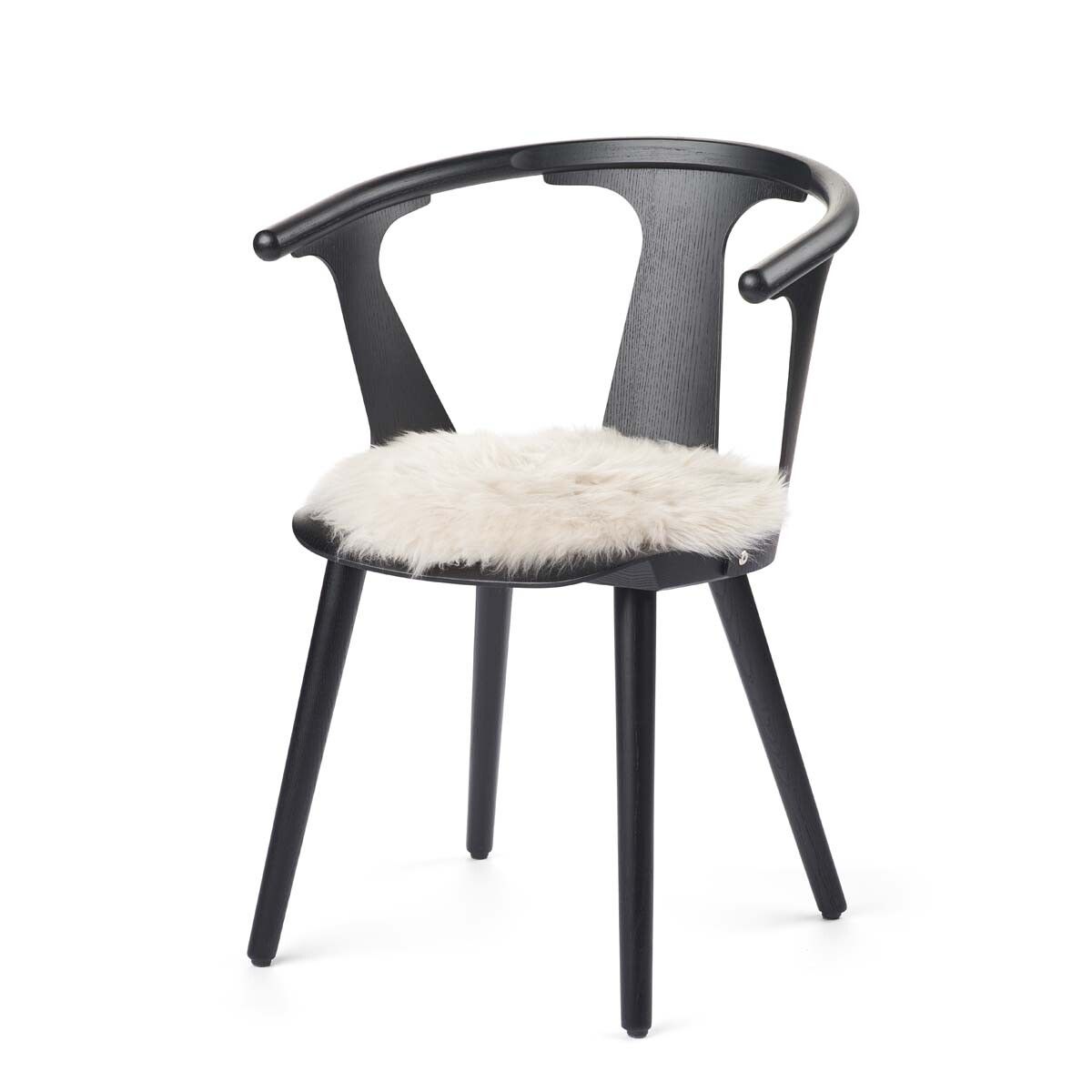 Lammfell Stuhlauflage | Langhaar | Neuseeland | D38 cm