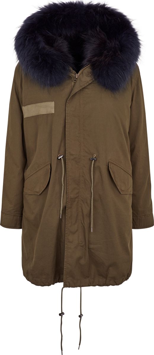 Petra Parka | Waschbär Heckengrün/Dunkelblau