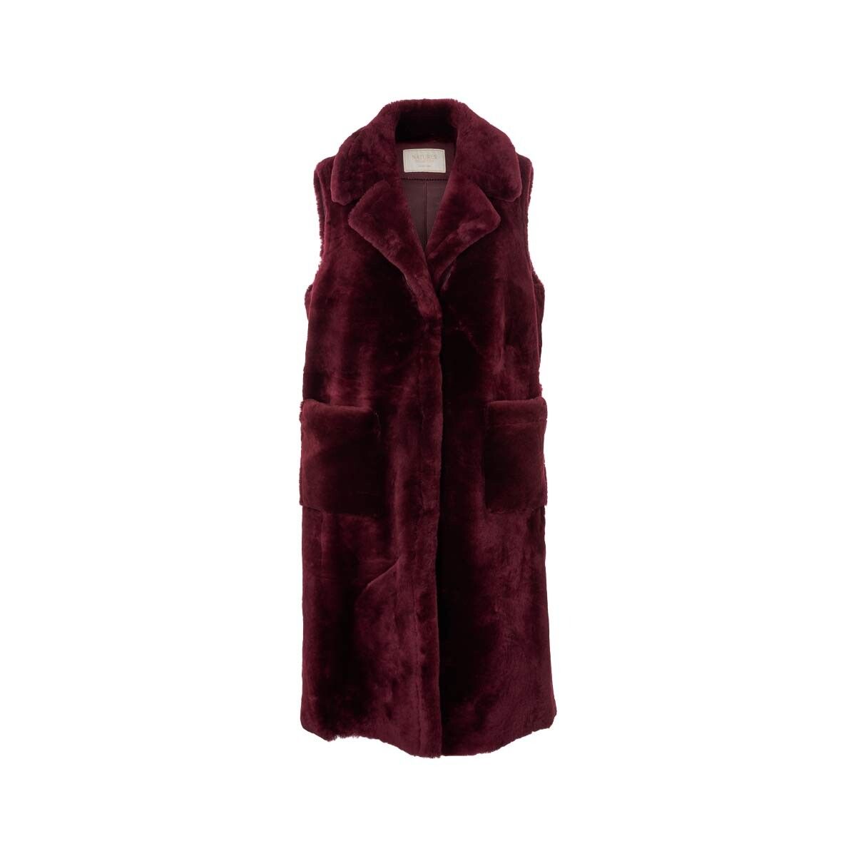 Raelynn Weste | Shearling Bordeaux