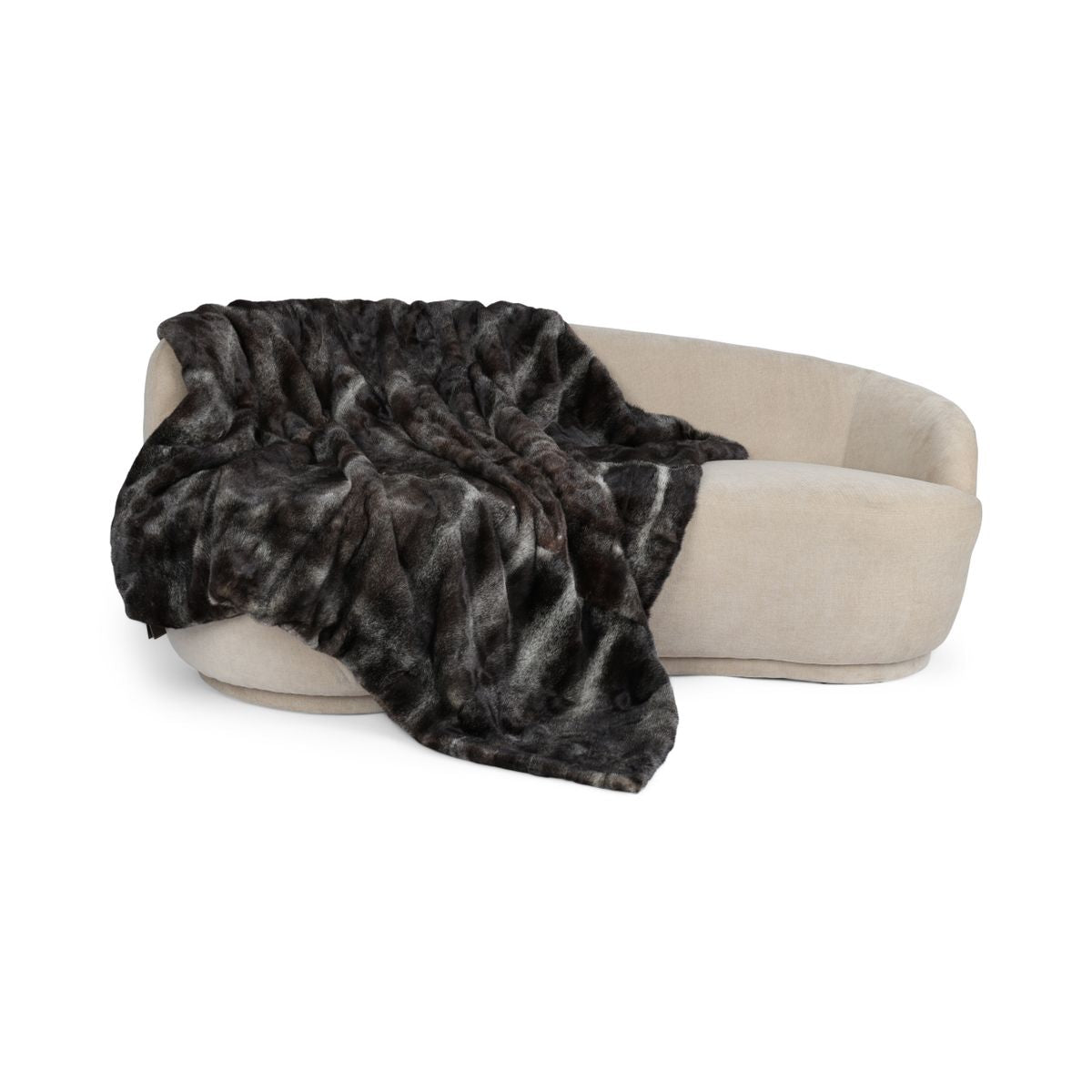 Nerzdecke | Kaschmirrückseite | Stardust | 150x160 cm