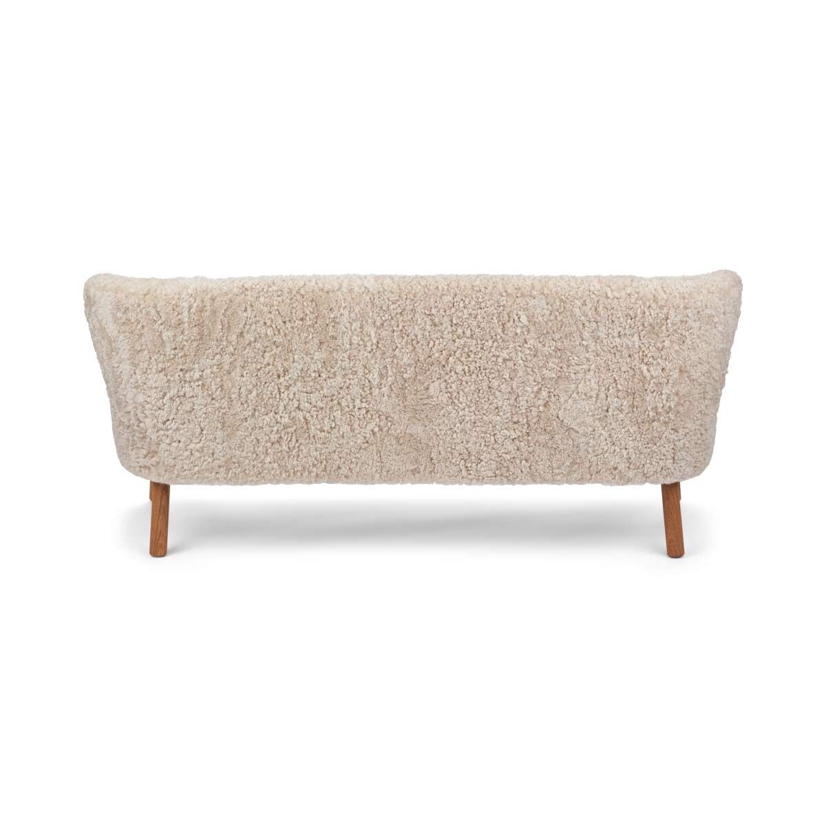 Emanuel 3-Sitzer Sofa | Dreisitzer | Design Möbel Perlweiß