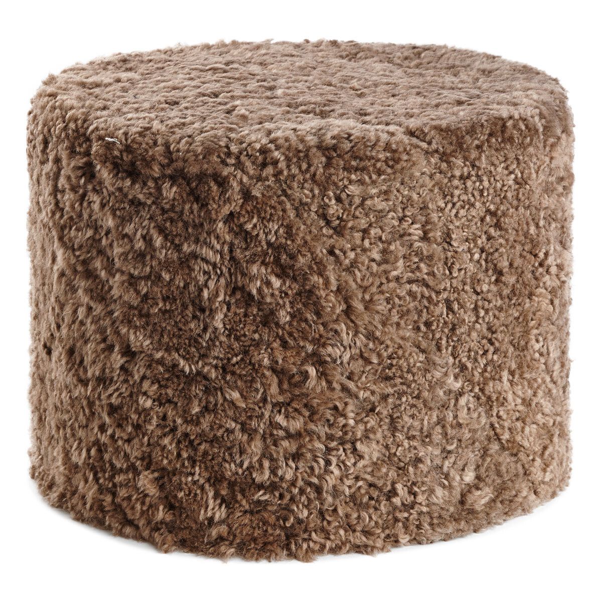 Lammfellpouf | Kurzhaar | Neuseeland Taupe