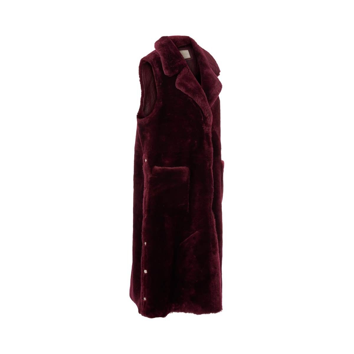 Raelynn Weste | Shearling Bordeaux