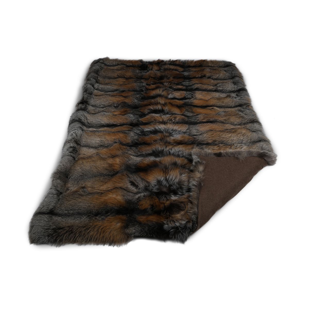 Premium Fuchsdecke | Norwegen | Kaschmirrückseite | 155x220 cm