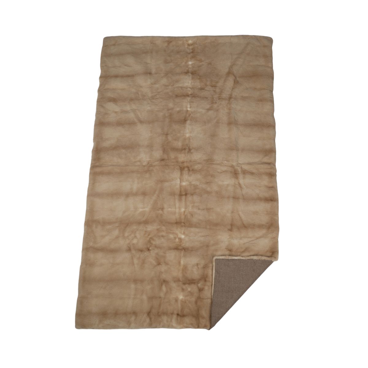 Nerzdecke | Kaschmirrückseite | Palomino | 108x172 cm