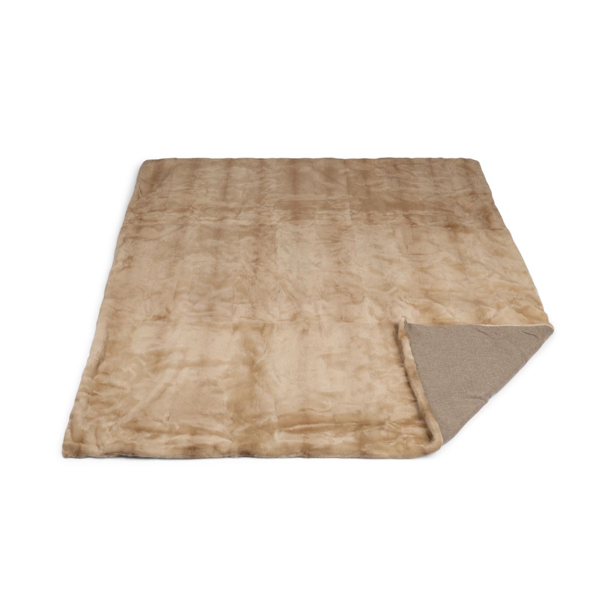 Nerzdecke | Kaschmirrückseite | Palomino | 165x200 cm