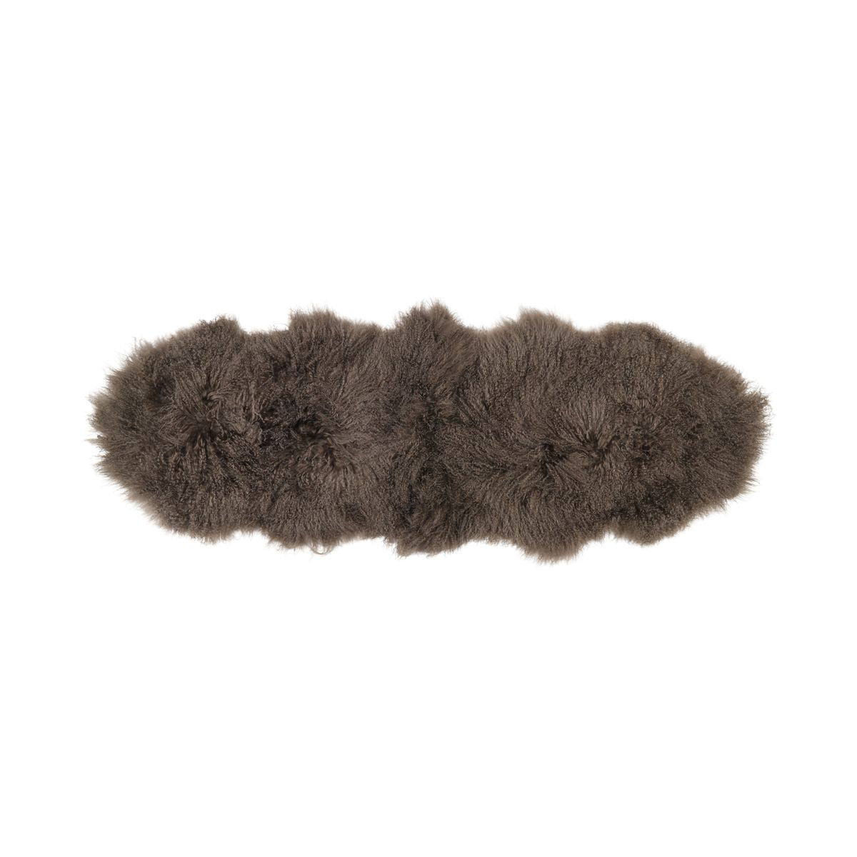 Lammfell | Tibet | 150x55 cm Taupe