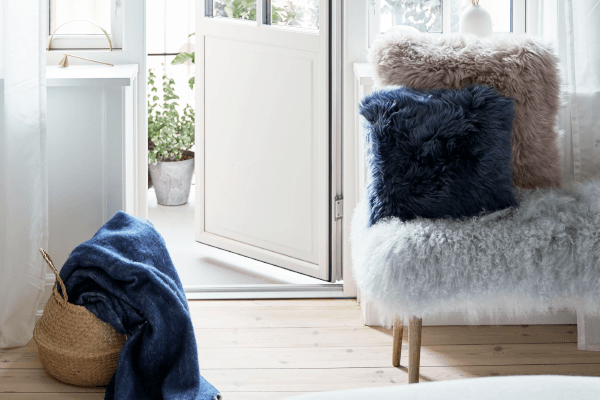 Decorate your home with natural sheepskin - Naturescollection.eu
