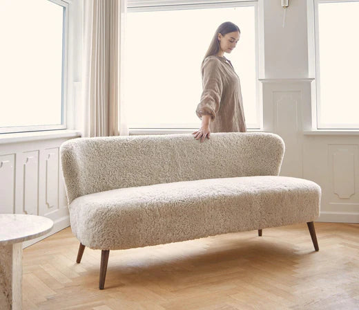 Why is upholstered furniture so popular in Nordic homes?