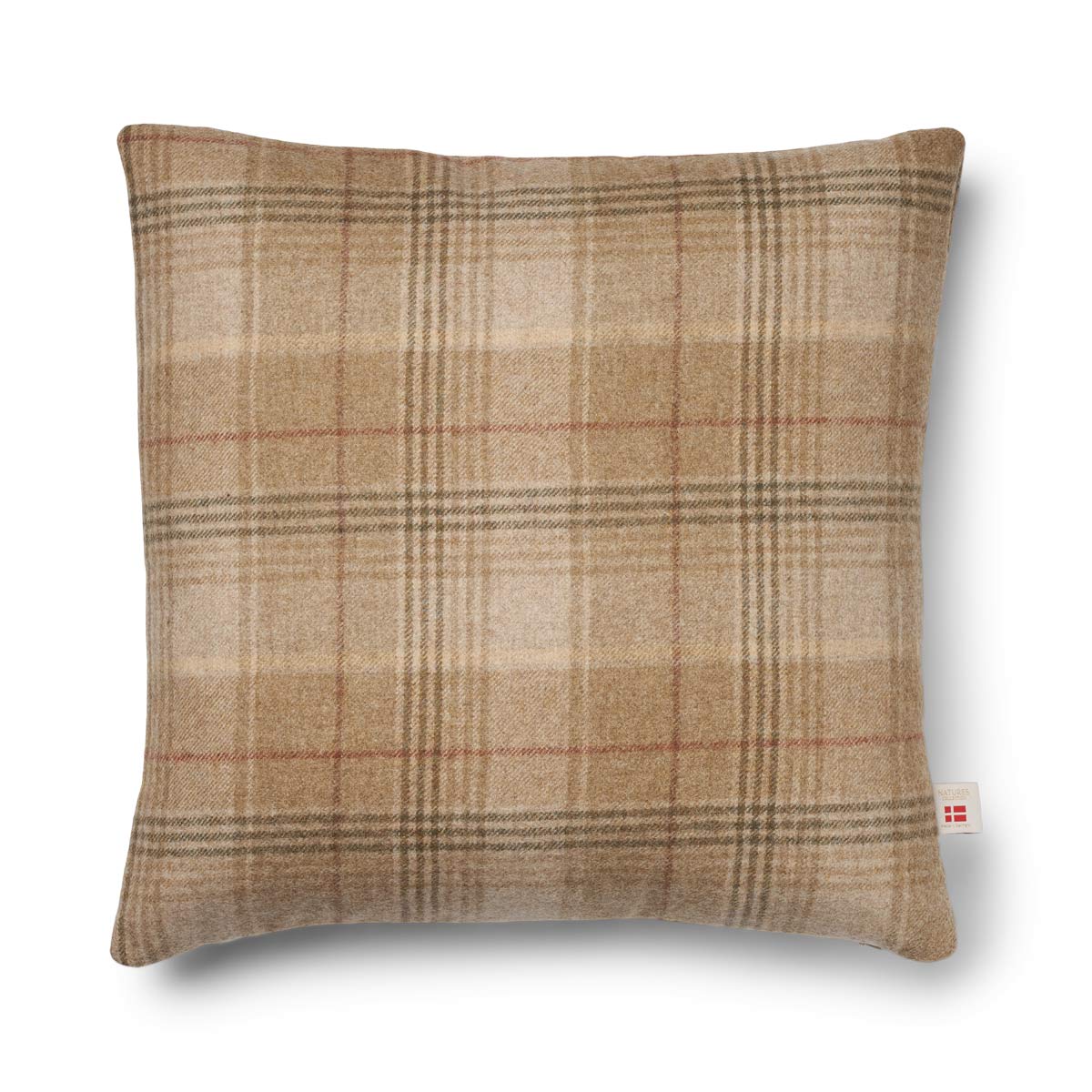 Checked Collection, Doublesided Cushion 100 % wool. Size: 52x52 cm.