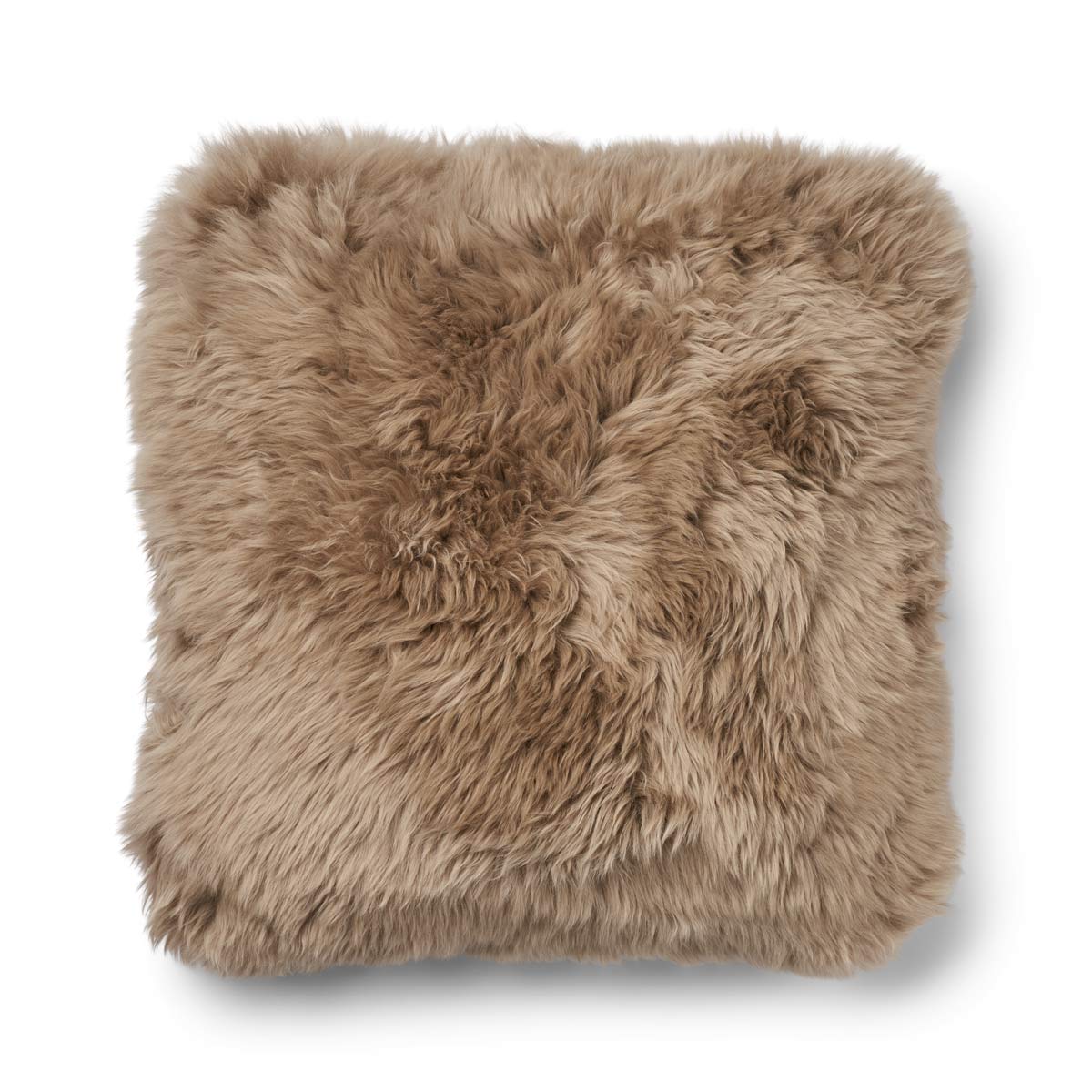 Classic Collection, Cushion One Side 100 % Wool, One Side LW New Zealand Sheepskin. Size: 52x52 cm.