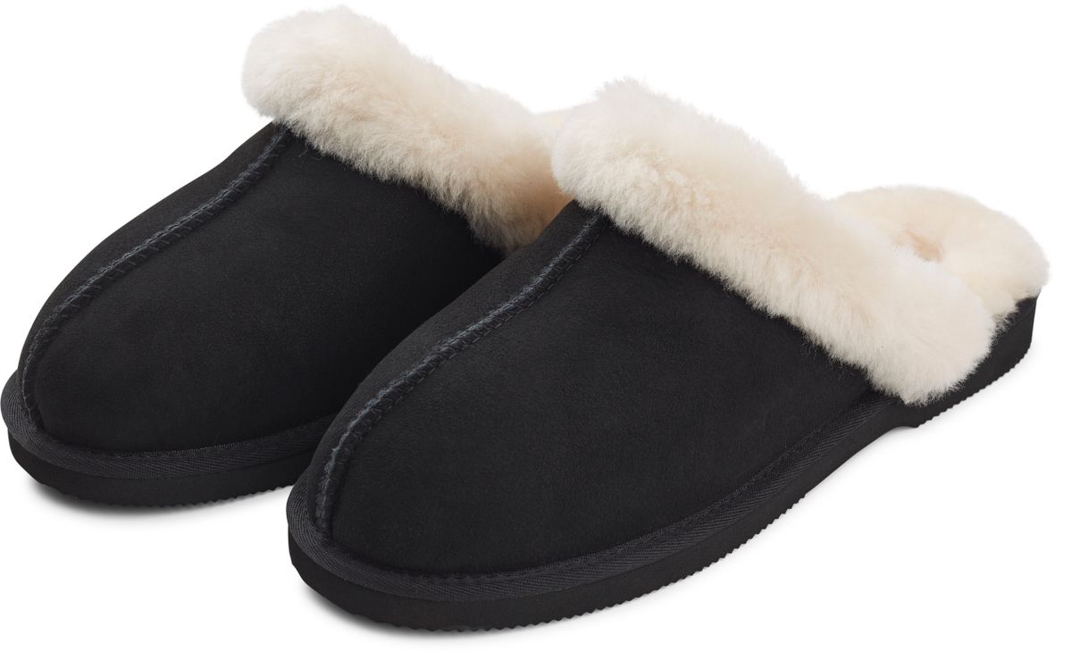 Fluffy Curly Slippers | Lammfell