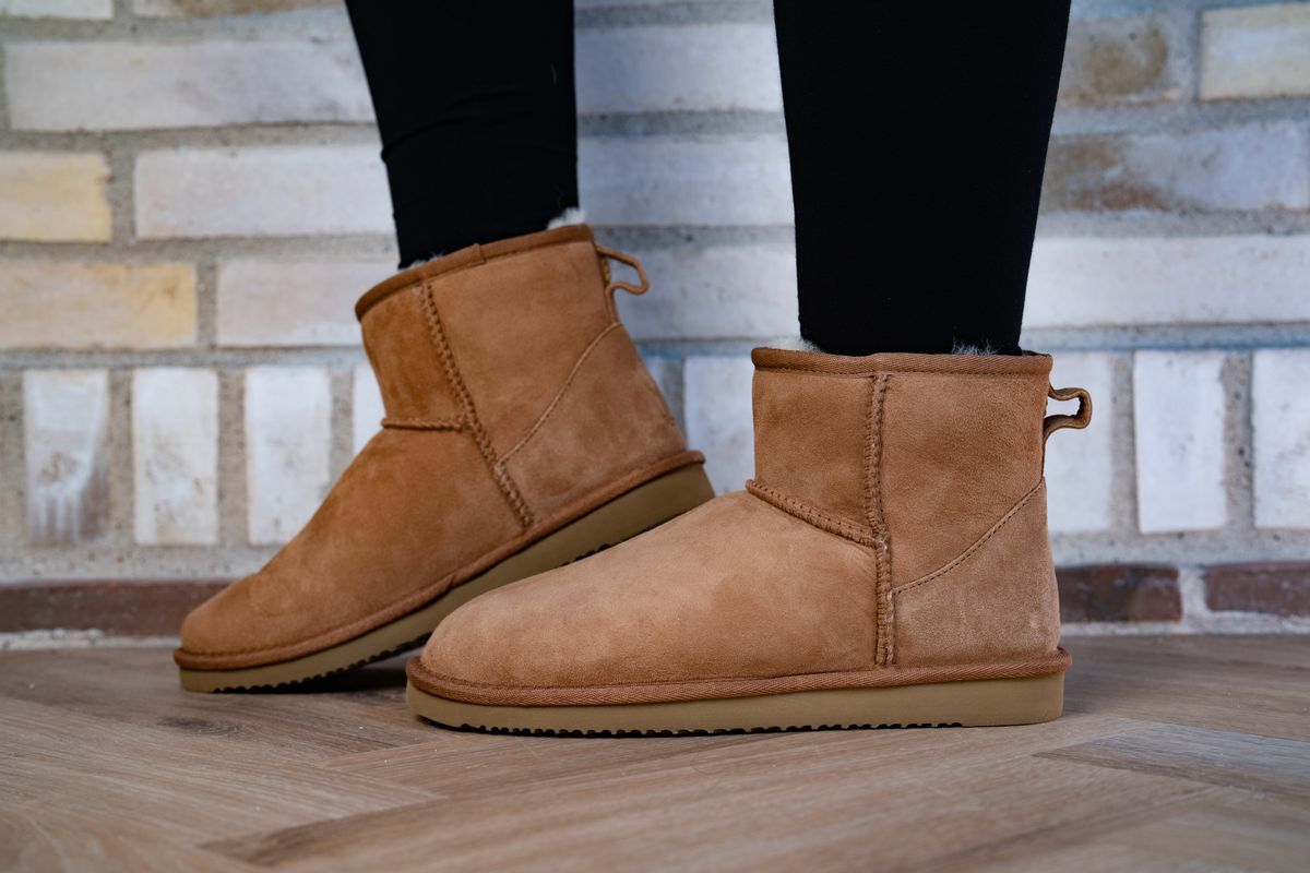 Mini Boot | Wildleder, Lammwolle