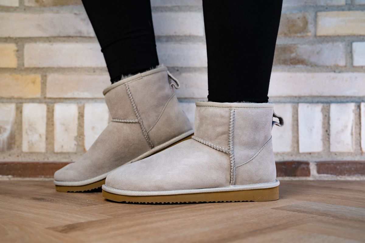 Mini Boot | Wildleder, Lammwolle