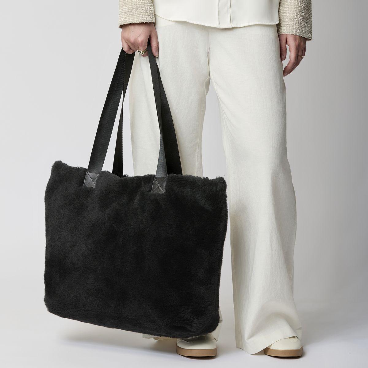 Norma Shopper | Lammfell Beige