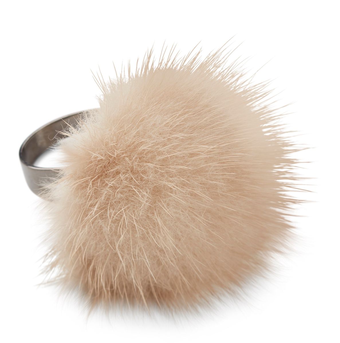 Pompon Ring | Nerz