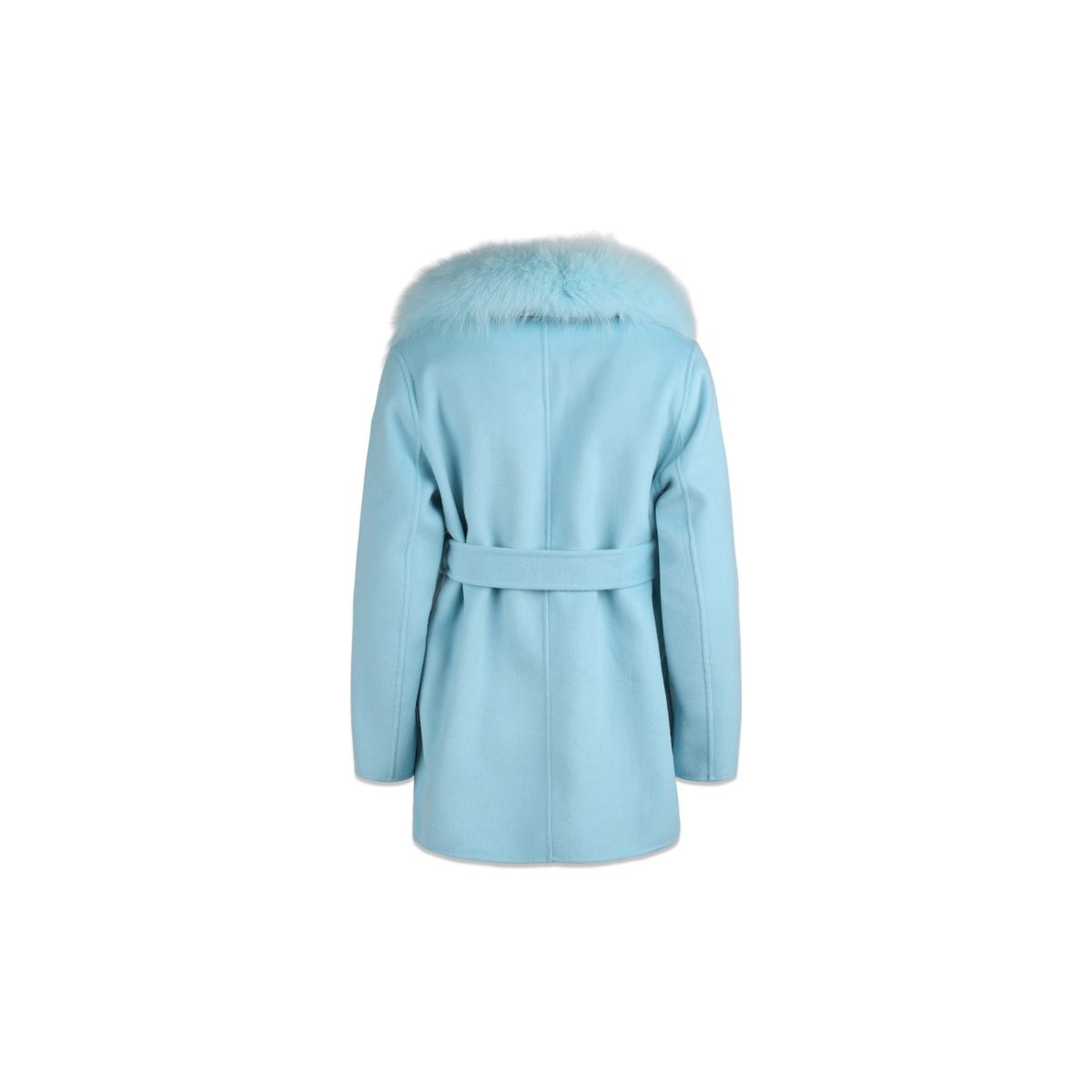 Charlott Jacke | Wolle, Fuchs Himmelblau